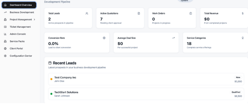 Lead Management & EH Scoring Dashboard